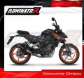 kompletny układ wydechowy z tłumikiem DOMINATOR Full System HP8 CZARNY pasujący do motocykla KTM 125 Duke 2024  5