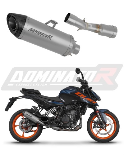 exhaust muffler DOMINATOR titanium HP8 fits to KTM 390 Duke 2024  5