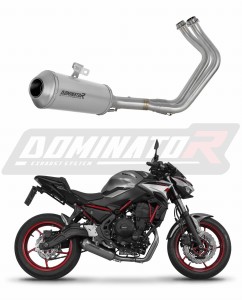 Kawasaki Z650 2023 - 2025 Full Exhaust System Collector Silencer OV G2 + dB killer