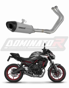 Kawasaki Ninja 650 2023 - 2025 Full Exhaust System Collector Silencer Titanium HP8 + dB killer