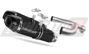 Aprilia SHIVER 900 2017 - 2019 Exhaust Silencer Muffler HP1 BLACK + dB killer