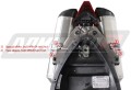 exhaust muffler DOMINATOR HP1 BLACK fits to Aprilia SHIVER 900 2017  2019 6