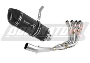BMW S1000RR 2015 - 2016  Full Exhaust System Collector Silencer HP1 BLACK + dB killer