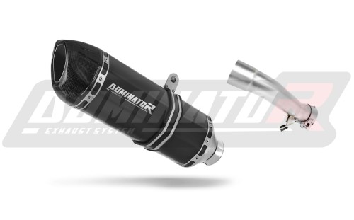 CB 500 F EXHAUST Honda Muffler Auspuff Sportauspuff Silencer Echappement Silencieux Scarico Scarichi Escape Wydech Tłumik Carbon Tip HP1 BLACK 2013 - 2015 Dominator  x