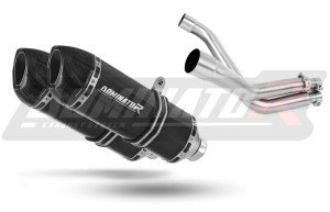 Honda FMX 650 2005 - 2009 Exhaust Silencer Muffler HP1 BLACK + dB killer