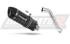 Honda XL 650 V TRANSALP 2001 - 2007 Exhaust Silencer Muffler HP1 BLACK + dB killer