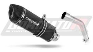 Kawasaki KLE 500 1991 – 2007 Exhaust Silencer Muffler HP1 BLACK + dB killer