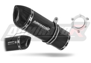 Kawasaki ZX6R 1995 - 1997 EU Approved Exhaust Silencer HP1 BLACK