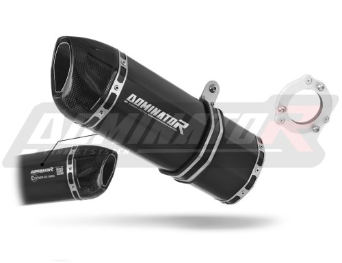 Kawasaki ZX9R 1994 - 2002 Motorcycle EU Approved Street Legal Muffler Auspuff Sportauspuff Silencer Echappement Silencieux Scarico Scarichi Escape Wydech Tłumik HP1 BLACK Dominator Exhaust System X