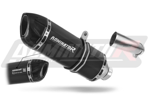 Kawasaki ZX10R 2011 - 2015 Motorcycle EU Approved Street Legal Muffler Auspuff Sportauspuff Silencer Echappement Silencieux Scarico Scarichi Escape Wydech Tłumik HP1 BLACK Dominator Exhaust System x