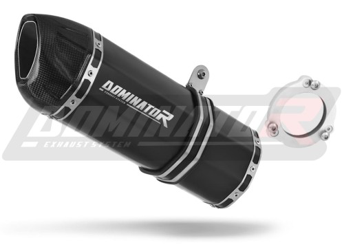 wydech tłumik DOMINATOR HP1 CZARNY pasujący do motocykla Kawasaki ZRX 1200 S 2001 - 2007