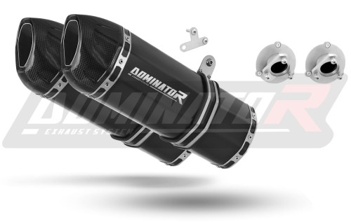 690 SM SUPERMOTO EXHAUST KTM Muffler Auspuff Sportauspuff Silencer Echappement Silencieux Scarico Scarichi Escape Wydech Tłumik Carbon Tip HP1 BLACK Dominator x