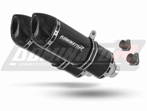 KTM 950 ADVENTURE EXHAUST Muffler Auspuff Sportauspuff Silencer Echappement Silencieux Scarico Scarichi Escape Wydech Tłumik HP1 BLACK DOMINATOR EXHAUST SYSTEM x