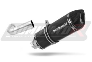 Moto Guzzi BREVA 1200 Exhaust Silencer Muffler HP1 BLACK + dB killer