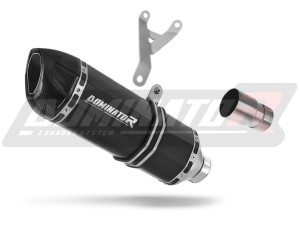 Piaggio MP3 500 Exhaust Silencer Muffler HP1 BLACK + dB killer