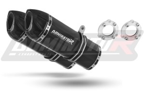 Suzuki SV 1000 S 2003 - 2007 Exhaust Silencer Muffler HP1 BLACK + dB killer