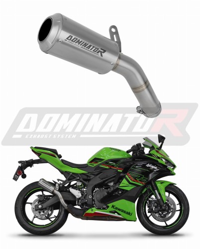 Kawasaki NINJA ZX4RR 2023-2024 EXHAUST Muffler Auspuff Sportauspuff Silencer Echappement Silencieux Scarico Scarichi Escape Wydech Tłumik GPS Dominator Exhaust System x