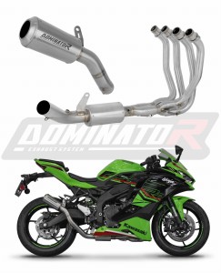 Kawasaki ZX-4R / RR 2023 - 2024 Full Exhaust System Collector Silencer GPS + dB killer