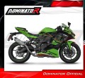 Kawasaki NINJA ZX4RR 2013-2024 EXHAUST Collector Manifold Full System Muffler Auspuff Sportauspuff Silencer Echappement Silencieux Scarico Scarichi Escape Wydech Tłumik HP8 Dominator Exhaust System 2
