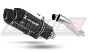 Yamaha BT 1100 BULLDOG 2001 - 2007 Exhaust Silencer Muffler HP1 BLACK + dB killer