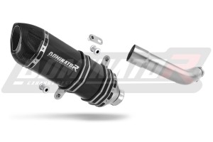 Piaggio Vespa GTS 125 2007 - 2012 Exhaust Silencer Muffler HP1 BLACK + dB killer