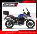 BMW F750GS 2021 - 2023 EXHAUST Muffler Auspuff Sportauspuff Silencer Echappement Silencieux Scarico Scarichi Escape Wydech Tłumik HP7 Titanium Dominator Exhaust System 2