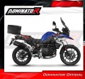 BMW F750GS 2016 - 2020 EXHAUST Muffler Auspuff Sportauspuff Silencer Echappement Silencieux Scarico Scarichi Escape Wydech Tłumik P7 BLACK Dominator Exhaust System 2