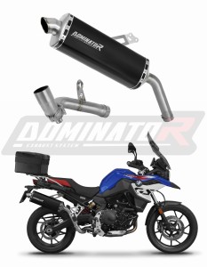 BMW F900GS Adventure 2024 Exhaust Silencer Muffler P7 BLACK + dB killer