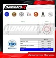 TDM 900 EXHAUST Yamaha Muffler Auspuff Sportauspuff Silencer Echappement Silencieux Scarico Scarichi Escape Wydech Tłumik OVR 2002 - 2009 DOMINATOR 1