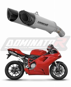 Ducati 1098 2007 - 2009 Exhaust Silencer Muffler Titanium HP8 + dB killer