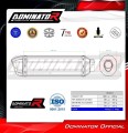 Ducati MONSTER 620 2002 - 2006 EXHAUST Muffler Auspuff Sportauspuff Silencer Echappement Silencieux Scarico Scarichi Escape Wydech Tłumik HP1 BLACK Dominator Exhaust System 1