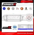 Ducati MONSTER 696 2008 - 2014 EXHAUST Muffler Auspuff Sportauspuff Silencer Echappement Silencieux Scarico Scarichi Escape Wydech Tłumik HP1 BLACK Dominator Exhaust System 2