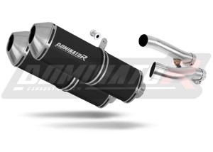 Yamaha XJR 1300 1999 - 2006 Exhaust Silencer Muffler OVR BLACK + dB killer