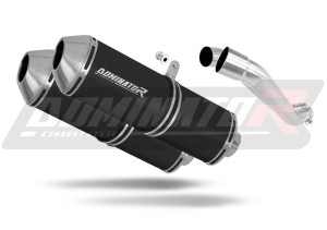 Yamaha BT 1100 BULLDOG 2001 - 2007 Exhaust Silencer Muffler OVR BLACK + dB killer