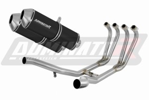 Yamaha XJ 900 Diversion 1994 - 2003 Full Exhaust System Collector Silencer OVR BLACK + dB killer