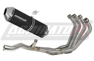 Yamaha XJ 6N S F 2009 - 2016 Full Exhaust System Collector Silencer OVR BLACK + dB killer