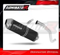 wydech tłumik DOMINATOR OVR CZARNY pasujący do motocykla Triumph TIGER SPORT 1050 2013 - 2015 3