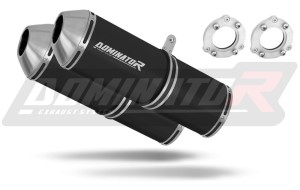 Suzuki SV 1000 S 2003 - 2007 Exhaust Silencer Muffler OVR BLACK + dB killer
