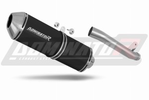 Suzuki GSXR 1000 K1 - K4 2001 - 2004 Exhaust Silencer Muffler OVR BLACK + dB killer