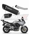 wydech tłumik DOMINATOR Homologowany HP6 CZARNY pasujący do motocykla Suzuki GSF BANDIT 600 2000 - 2004