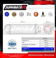 wydech tłumik DOMINATOR S6 pasujący do motocykla Suzuki GSF BANDIT 600 2000 - 2004 4