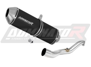 Suzuki BURGMAN 400 2007 - 2016 Exhaust Silencer Muffler OVR BLACK + dB killer