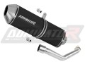 wydech tłumik DOMINATOR OVR CZARNY pasujący do motocykla Suzuki BURGMAN 400 2003 - 2006
