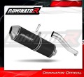 exhaust muffler DOMINATOR OVR BLACK fits to Honda XRV 750 AFRICA TWIN RD07 1993  1995 3