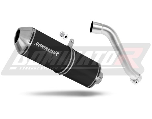 wydech tłumik DOMINATOR OVR CZARNY pasujący do motocykla Honda XL 650 V TRANSALP 2001 - 2007