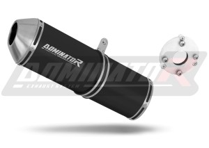 Daelim VJF Roadwin 125 Exhaust Silencer Muffler OVR BLACK + dB killer