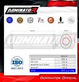 BMW F650ST EXHAUST Muffler Auspuff Sportauspuff Silencer Echappement Silencieux Scarico Scarichi Escape Wydech Tłumik OVR BL Dominator Exhaust System 1