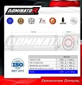 Pegaso 650 GA Exhaust Aprilia Muffler Auspuff Sportauspuff Silencer Echappement Silencieux Scarico Scarichi Escape Wydech Tłumik OVR BL 1992 - 1996 Dominator  1