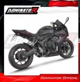 Honda CBR 650 R / E-Clutch 2024 - 2025 Collector Manifold Full Exhaust System Muffler Auspuff Sportauspuff Silencer Echappement Silencieux Scarico Scarichi Escape Wydech Tłumik GP BLACK Dominator Exhaust System 3