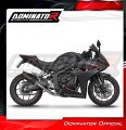 kompletny układ wydechowy z tłumikiem DOMINATOR Full System HP6 CZARNY pasujący do motocykla Honda CB 650 R / E-Clutch 2024 - 2025 2